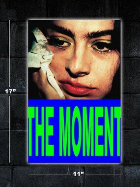 The Moment Charli XCX movie poster - 11x17 wall art print merch music brat A24